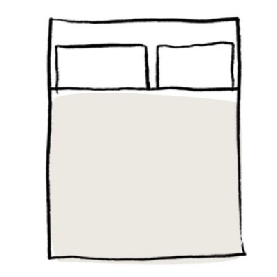 Housse de Couette double 260x240