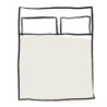 Housse de Couette double 260x240